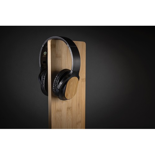 Casque sans fil pliable en bambou et plastique RCS Elite - 9