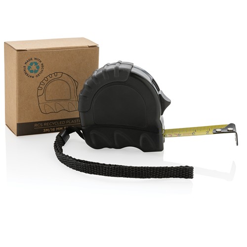Mètre ruban 3M/16 mm en plastique recyclé RCS - 5