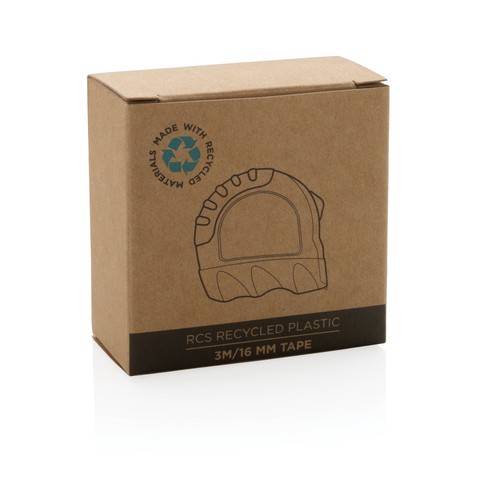 Flexómetro RCS de plástico reciclado 3M/16 mm