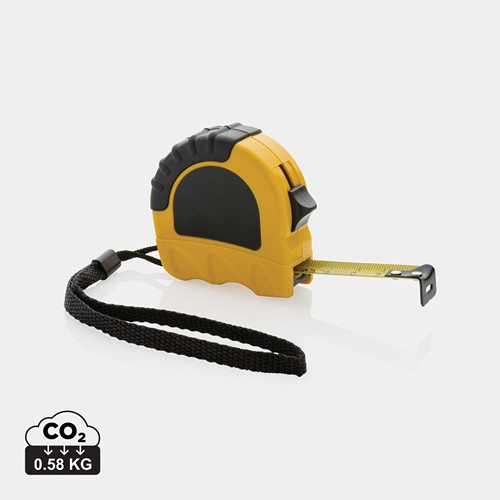 yellow Flexómetro RCS de plástico reciclado 3M/16 mm