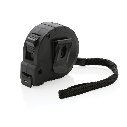 black Flexómetro RCS de plástico reciclado 3M/16 mm con stop