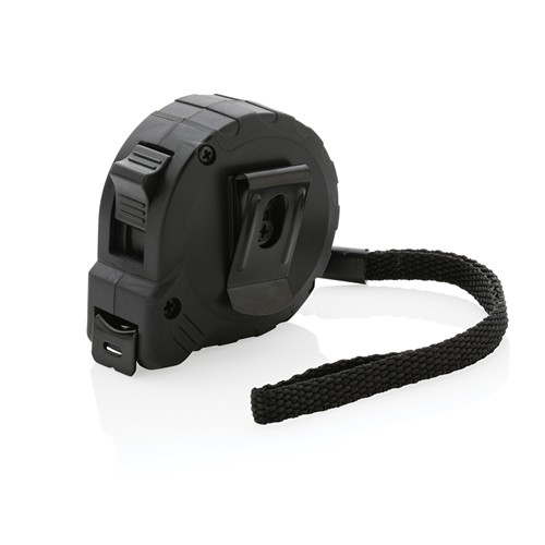 Mètre 3M/16 mm en plastique recyclé RCS avec bouton d'arrêt - 3