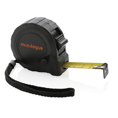 Mètre 5M/19mm en plastique recyclé RCS avec bouton d'arrêt - 7