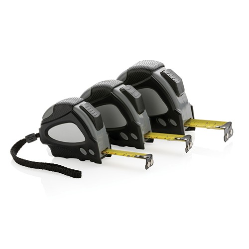 Mètre ruban Auto stop 8M/25mm en plastique recyclé RCS - 8