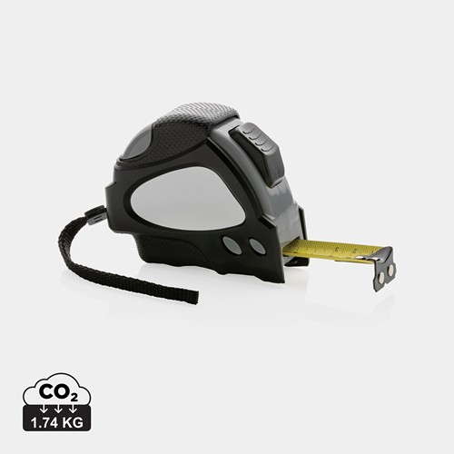 Mètre ruban Auto stop 8M/25mm en plastique recyclé RCS - 1