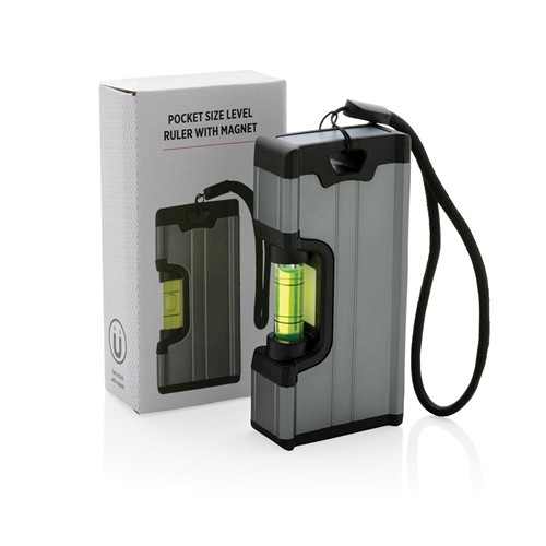 Règle de poche avec niveau et aimant - 6