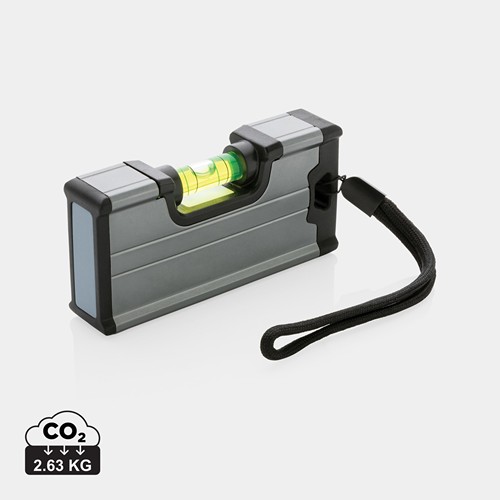 Règle de poche avec niveau et aimant - 1