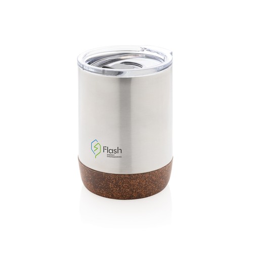 Taza de café al vacío pequeña de corcho RCS Re-steel