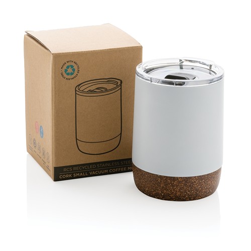 Taza de café al vacío pequeña de corcho RCS Re-steel