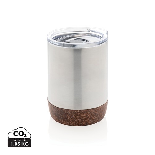 Taza de café al vacío pequeña de corcho RCS Re-steel