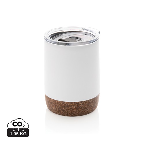 Taza de café al vacío pequeña de corcho RCS Re-steel