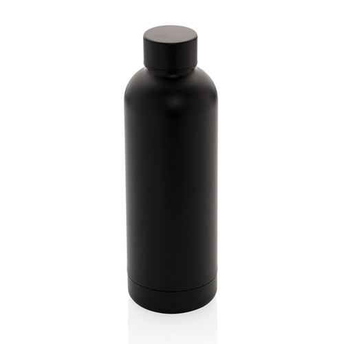 black Botella al vacío Impact de acero inoxidable reciclado RCS