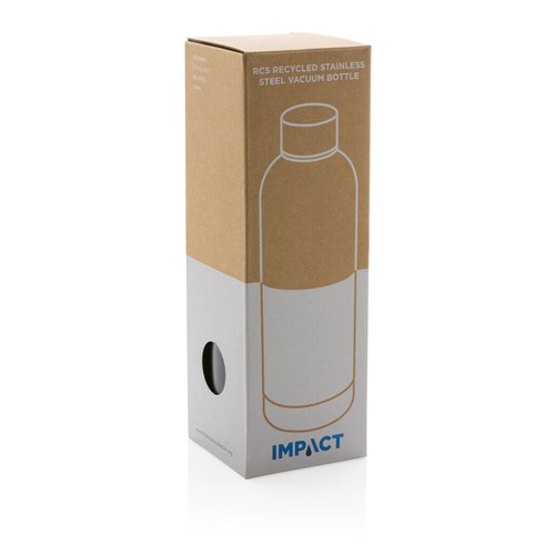 Botella al vacío Impact de acero inoxidable reciclado RCS