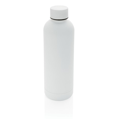 white Botella al vacío Impact de acero inoxidable reciclado RCS