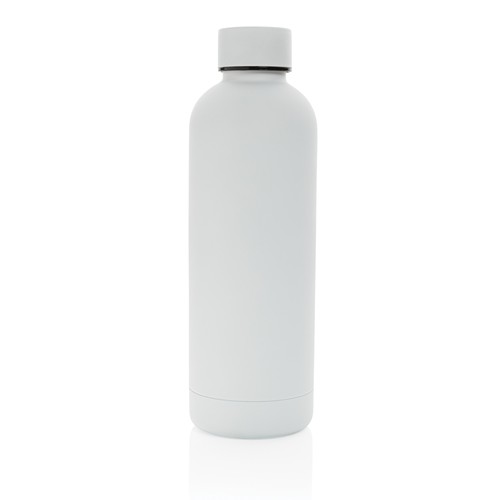 white Botella al vacío Impact de acero inoxidable reciclado RCS