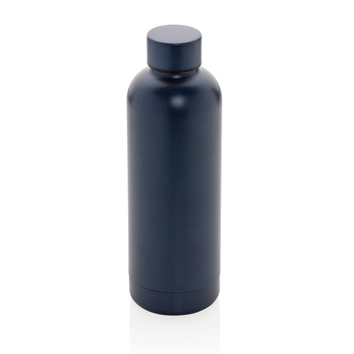 blue Botella al vacío Impact de acero inoxidable reciclado RCS
