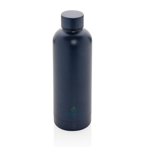 blue Botella al vacío Impact de acero inoxidable reciclado RCS