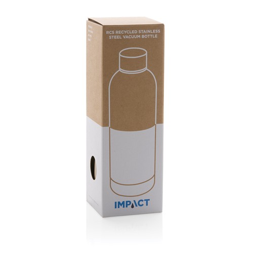dorado Botella al vacío Impact de acero inoxidable reciclado RCS