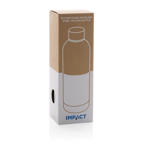 green Botella al vacío Impact de acero inoxidable reciclado RCS