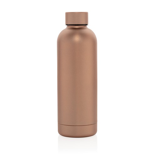 marrón Botella al vacío Impact de acero inoxidable reciclado RCS