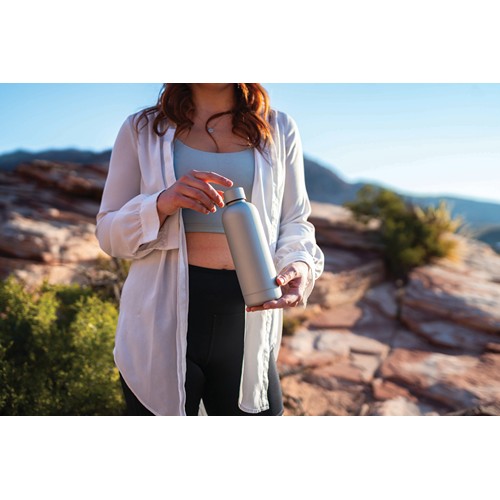 Bouteille isotherme 500ml en acier inoxydable recyclé RCS - 9