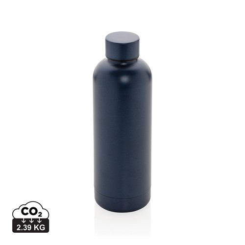 blue Botella al vacío Impact de acero inoxidable reciclado RCS