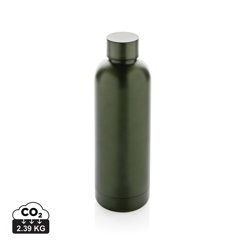 green Botella al vacío Impact de acero inoxidable reciclado RCS