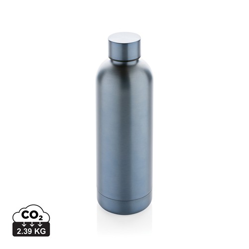 azul claro Botella al vacío Impact de acero inoxidable reciclado RCS