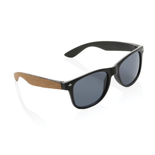 Lunettes de soleil en PC recyclé GRS avec liège - 2