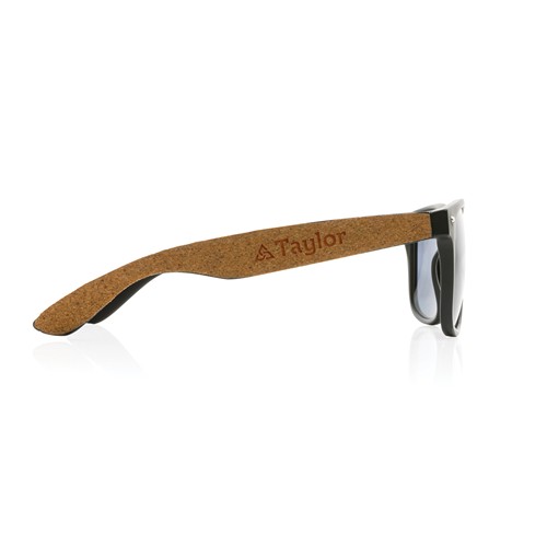 Lunettes de soleil en PC recyclé GRS avec liège - 5