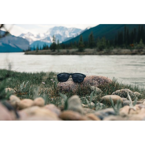 black Gafas de sol polarizadas de plástico Swiss Peak RCS