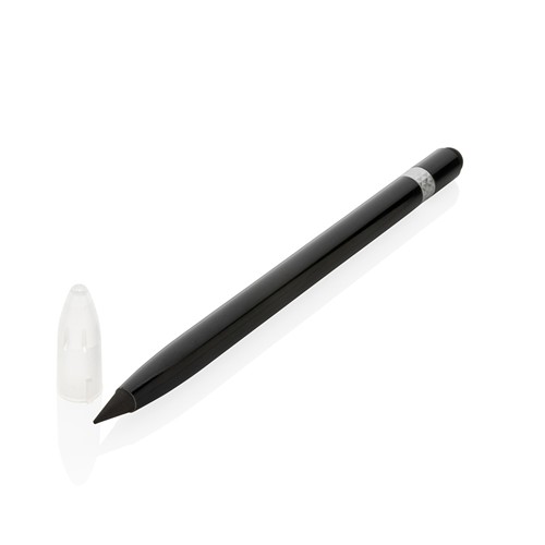Crayon infini en aluminium avec gomme - 2