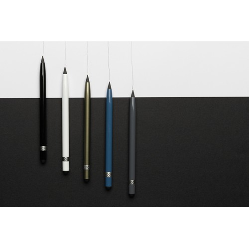 Crayon infini en aluminium avec gomme - 6