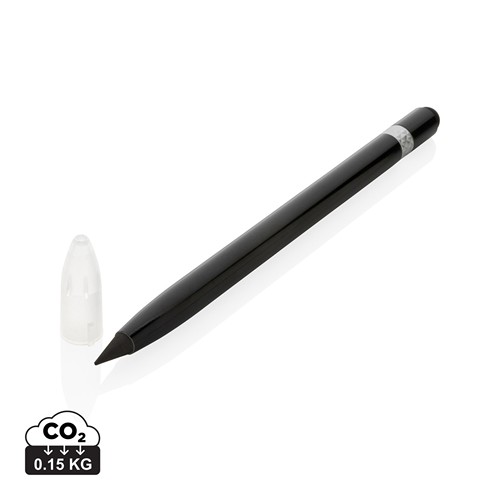 Crayon infini en aluminium avec gomme - 1
