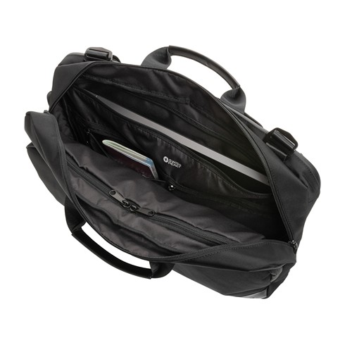 black Mochila ejecutiva 2 en 1 para portátil Swiss Peak Aware™