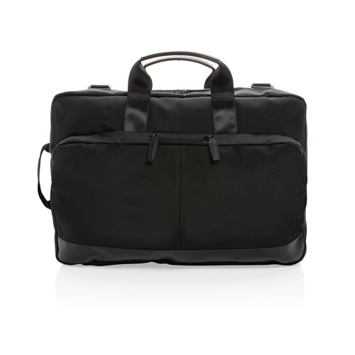black Mochila ejecutiva 2 en 1 para portátil Swiss Peak Aware™