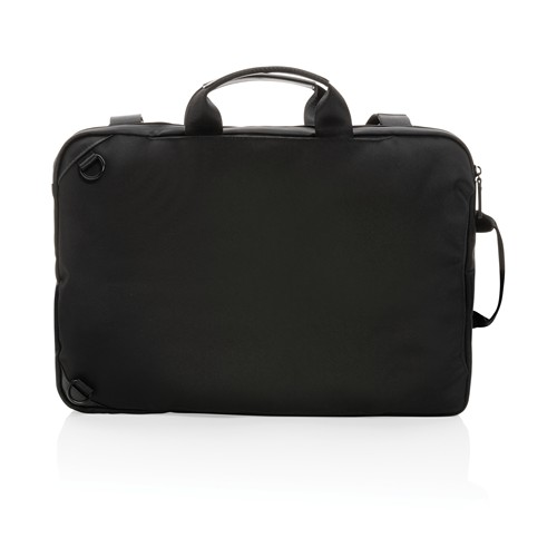 black Mochila ejecutiva 2 en 1 para portátil Swiss Peak Aware™