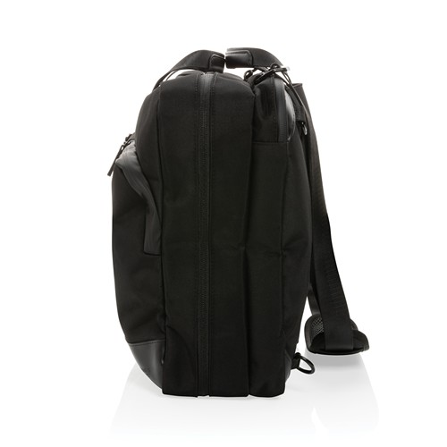 black Mochila ejecutiva 2 en 1 para portátil Swiss Peak Aware™
