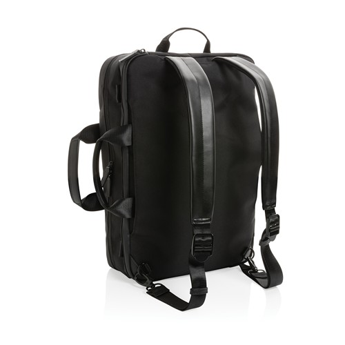 black Mochila ejecutiva 2 en 1 para portátil Swiss Peak Aware™