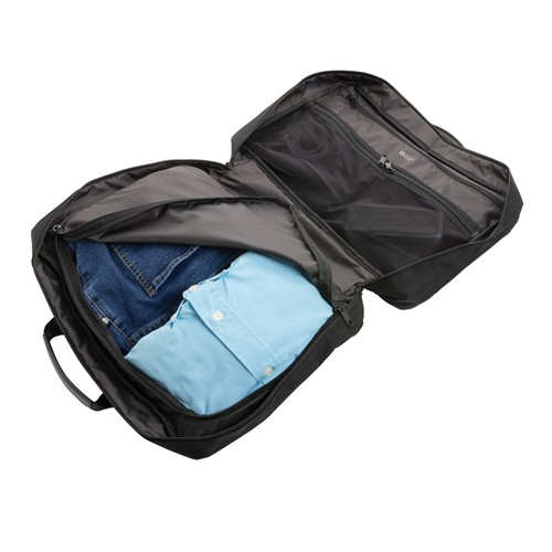 black Mochila ejecutiva 2 en 1 para portátil Swiss Peak Aware™