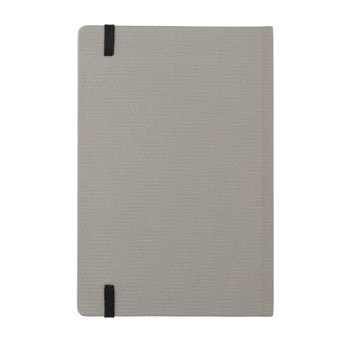 gray Libreta A5 RPET con certificación GRS