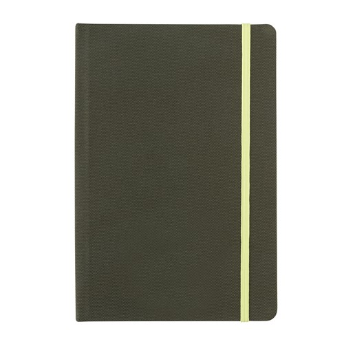 green Libreta A5 RPET con certificación GRS