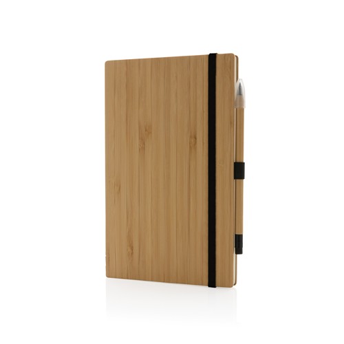 Set avec carnet et crayon infini en bambou - 2
