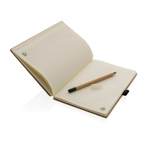 Set avec carnet et crayon infini en bambou - 4