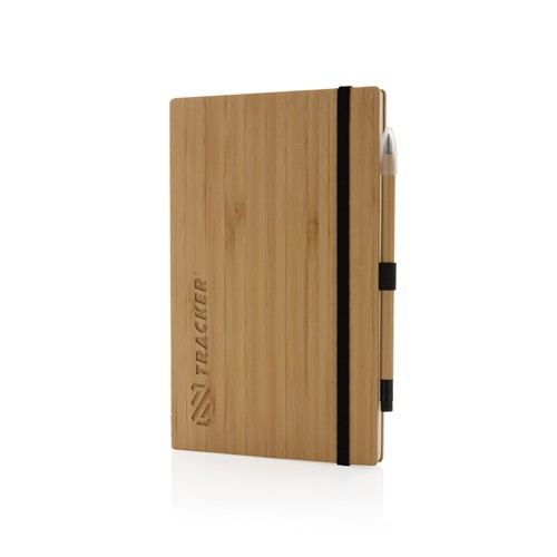 Set avec carnet et crayon infini en bambou - 7