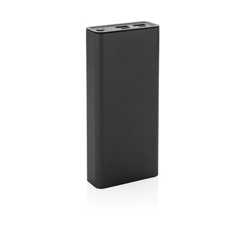 gray Powerbank Terra RCS 20W aluminio reciclado 20.000 mAh
