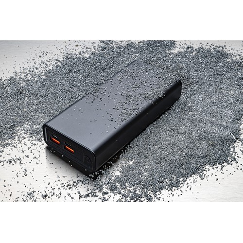 gray Powerbank Terra RCS 20W aluminio reciclado 20.000 mAh