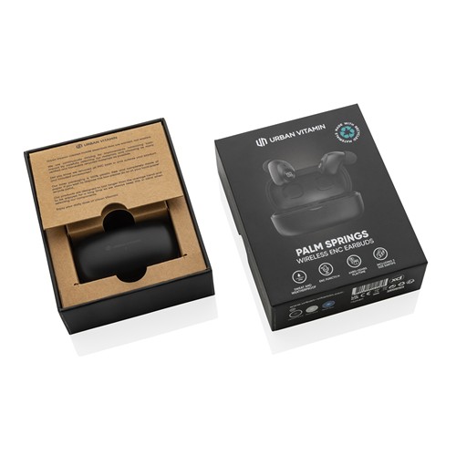 black Auriculares Urban Vitamin Palm Springs RCS rplastic ENC