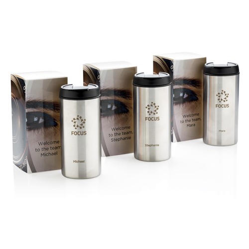 Taza Metro RCS de acero inoxidable reciclado