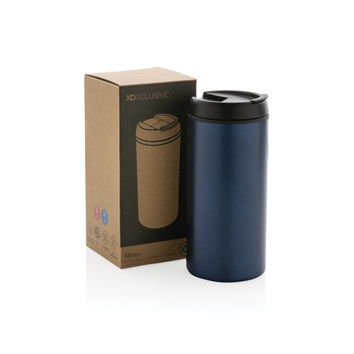 blue Taza Metro RCS de acero inoxidable reciclado